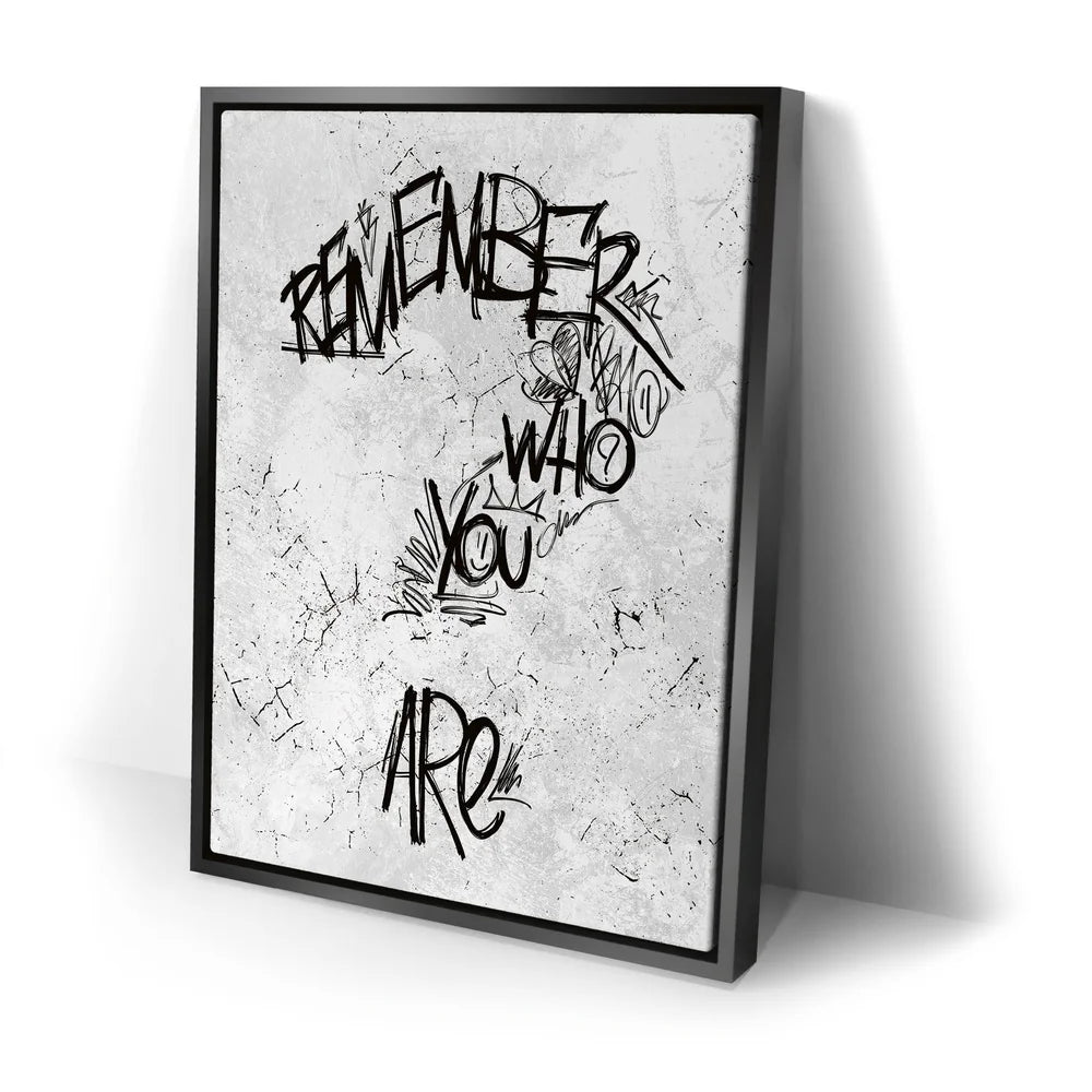 Featured image 2 for Remember Who You Are - B&W