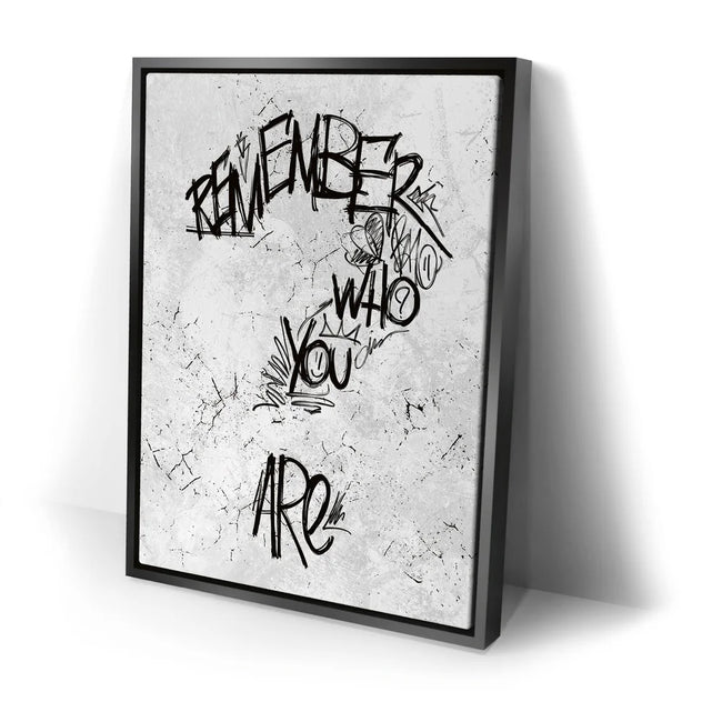 Featured image 2 for Remember Who You Are - B&W