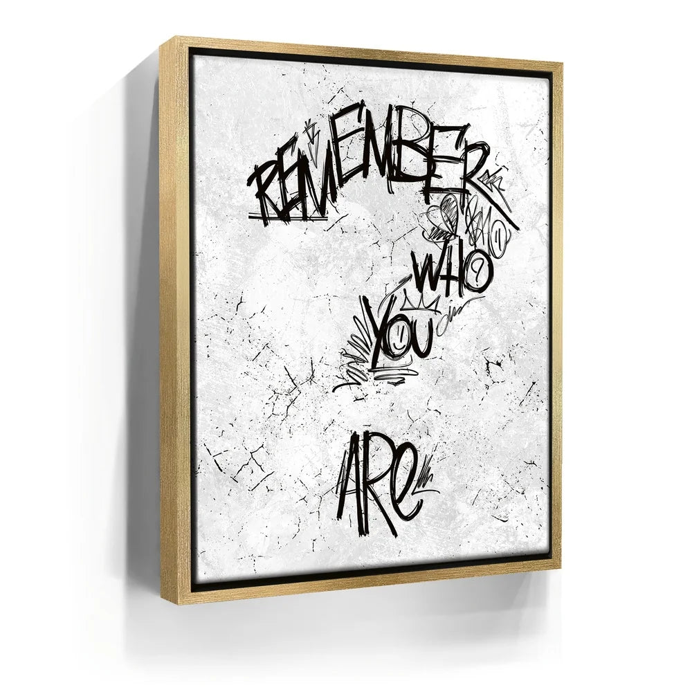 Featured image 7 for Remember Who You Are - B&W