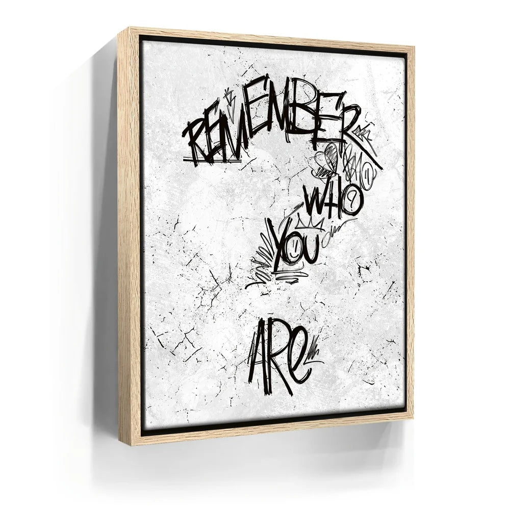 Featured image 9 for Remember Who You Are - B&W