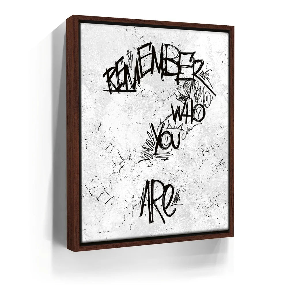 Featured image 10 for Remember Who You Are - B&W