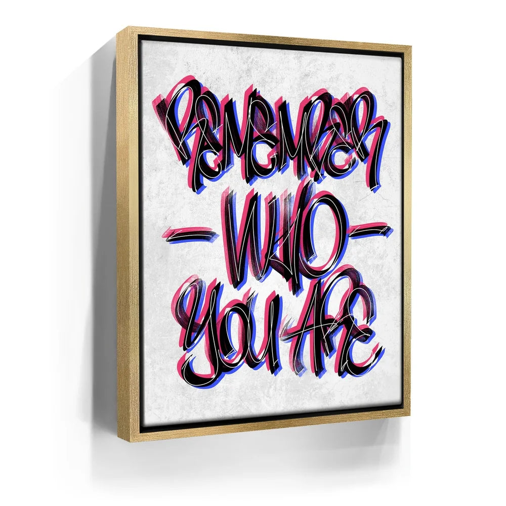 Featured image 7 for Remember Who You Are - Calligraphy