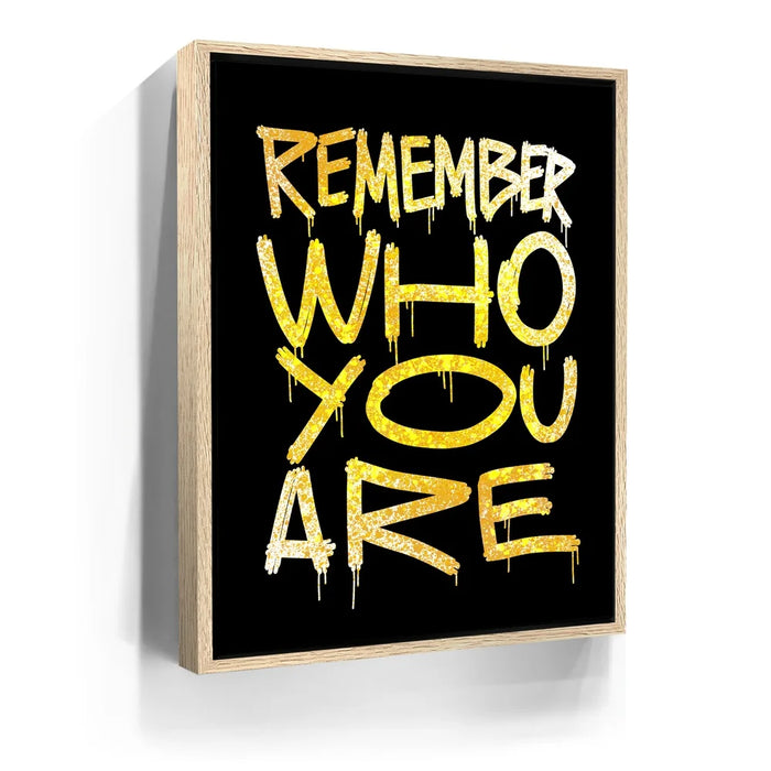 Featured image 9 for Remember Who You Are - Paint Drip