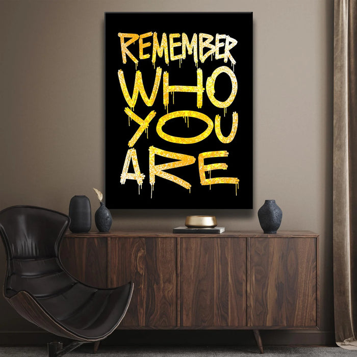 Featured image 2 for Remember Who You Are - Paint Drip