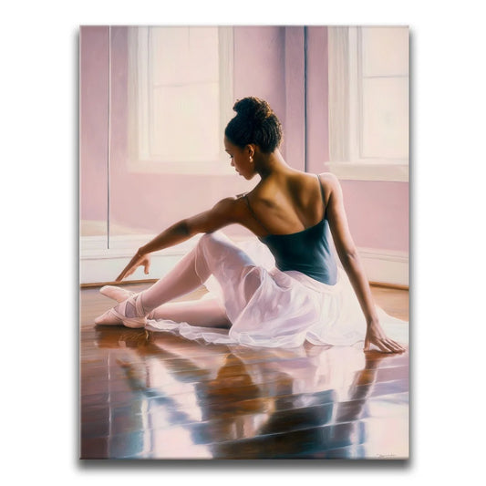 Resting Relevé Posters, Prints, & Visual Artwork TheGoatWallArt PORTRAIT 18x24 0.75" STANDARD