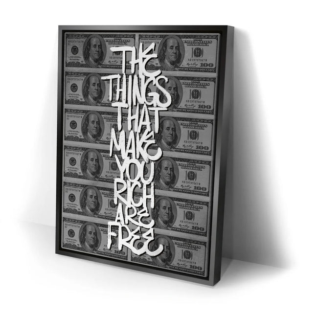 Featured image 2 for Riches Are Free - Black and White