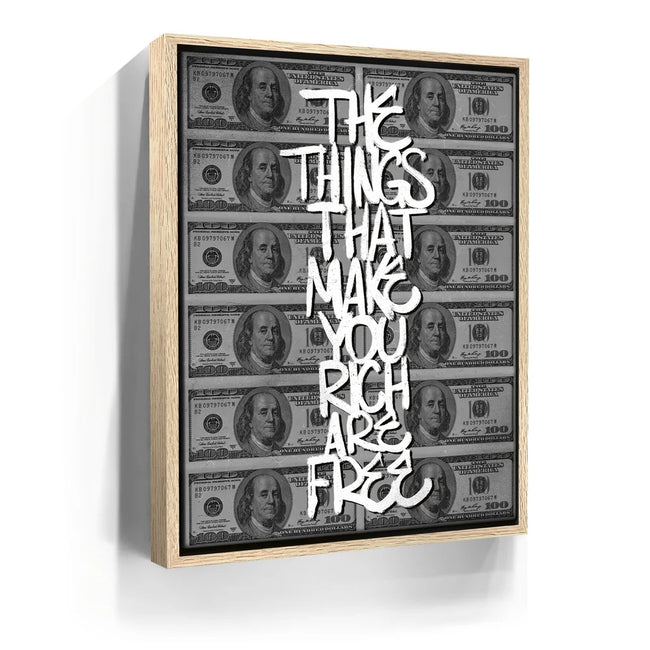Featured image 10 for Riches Are Free - Black and White