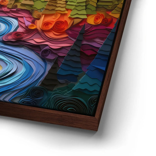 Featured image 14 for River Sunset - Paper Design Style
