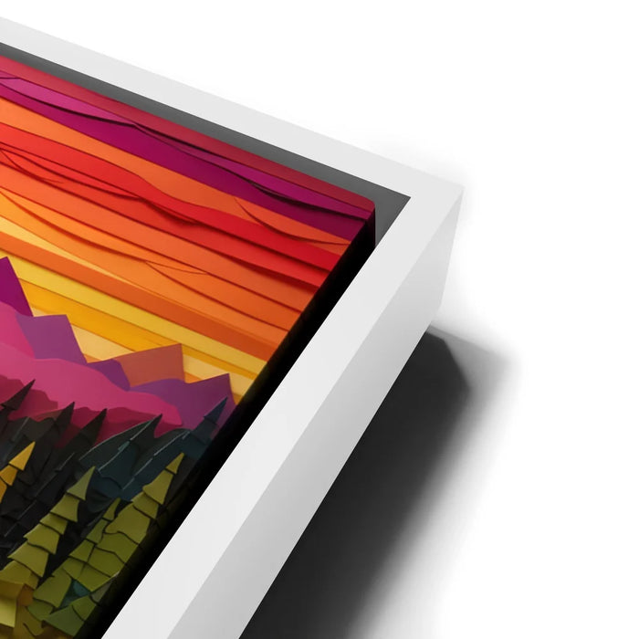 Featured image 13 for River Sunset - Paper Design Style