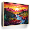 Featured image 9 for River Sunset - Paper Design Style