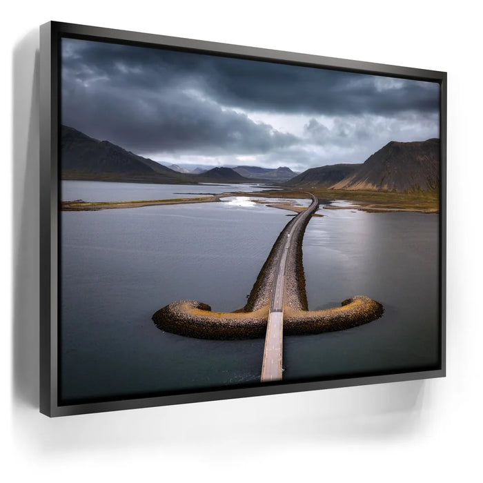 Featured image 5 for Road Over Lake & Mountain - Iceland