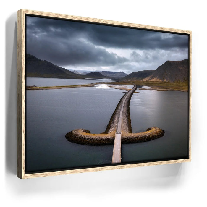 Featured image 9 for Road Over Lake & Mountain - Iceland