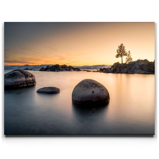 Rocky Retreat Posters, Prints, & Visual Artwork TheGoatWallArt LANDSCAPE 24x18 0.75" STANDARD