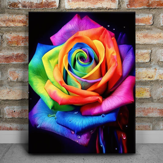 Roses Are Red Posters, Prints, & Visual Artwork TheGoatWallArt PORTRAIT 18x24 0.75" STANDARD