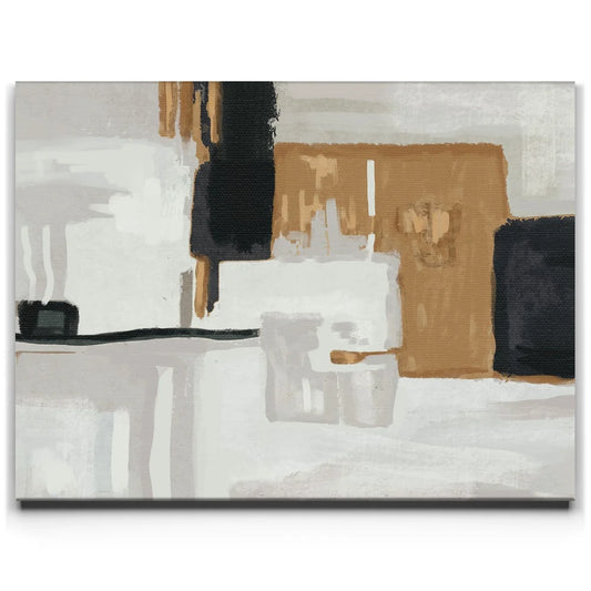 Rustic Geometry Study Posters, Prints, & Visual Artwork TheGoatWallArt LANDSCAPE 24x18 0.75" STANDARD