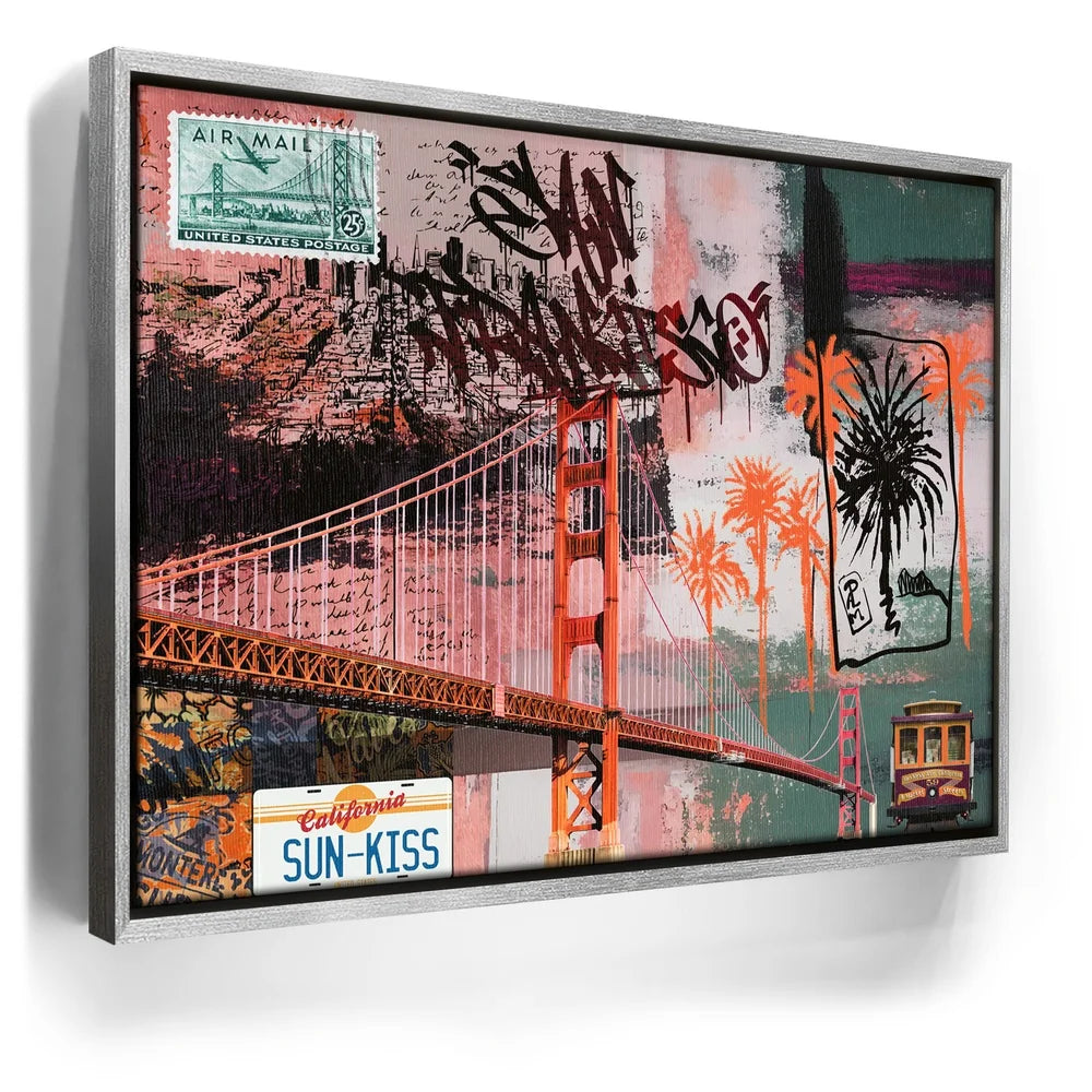 Featured image 8 for San Francisco Collage - Calligraphy
