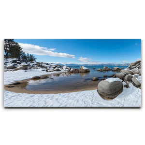 Sand Harbor Winter Lake Tahoe