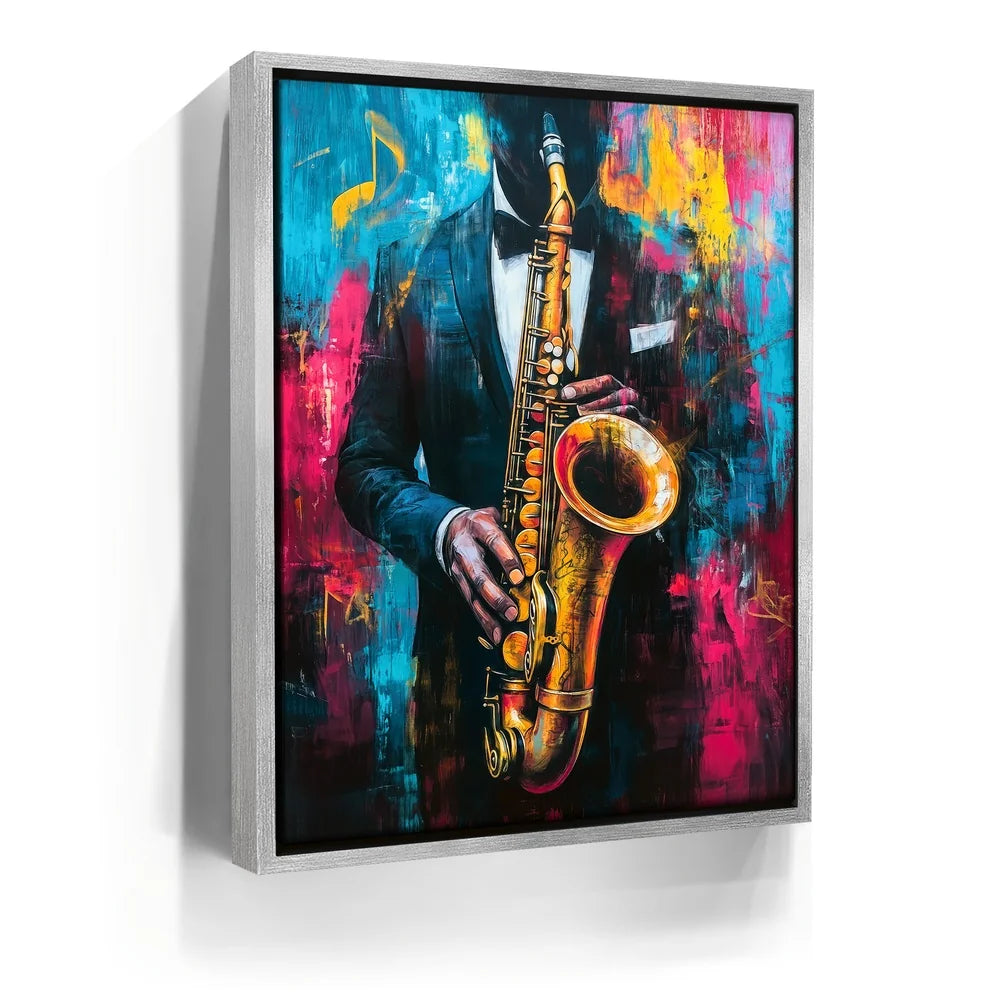 Saxophone Serenade – TheGOATWallArt