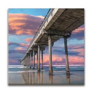 Scripps Pier at Dusk, San Diego, California