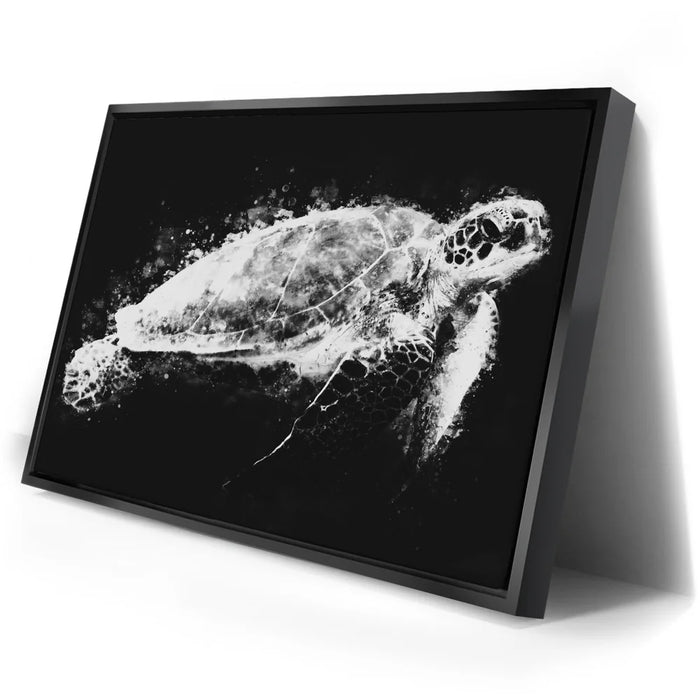 Featured image 2 for Sea Turtle - Watercolor - Black and White