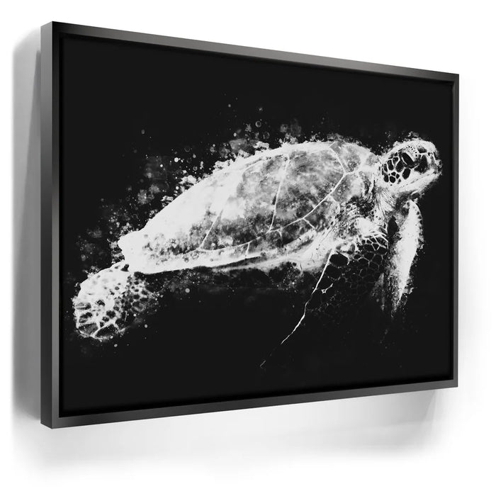 Featured image 5 for Sea Turtle - Watercolor - Black and White