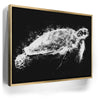 Featured image 7 for Sea Turtle - Watercolor - Black and White
