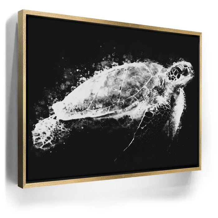 Featured image 7 for Sea Turtle - Watercolor - Black and White