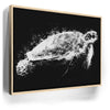 Featured image 9 for Sea Turtle - Watercolor - Black and White