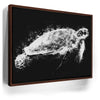 Featured image 10 for Sea Turtle - Watercolor - Black and White