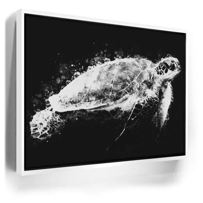 Featured image 6 for Sea Turtle - Watercolor - Black and White