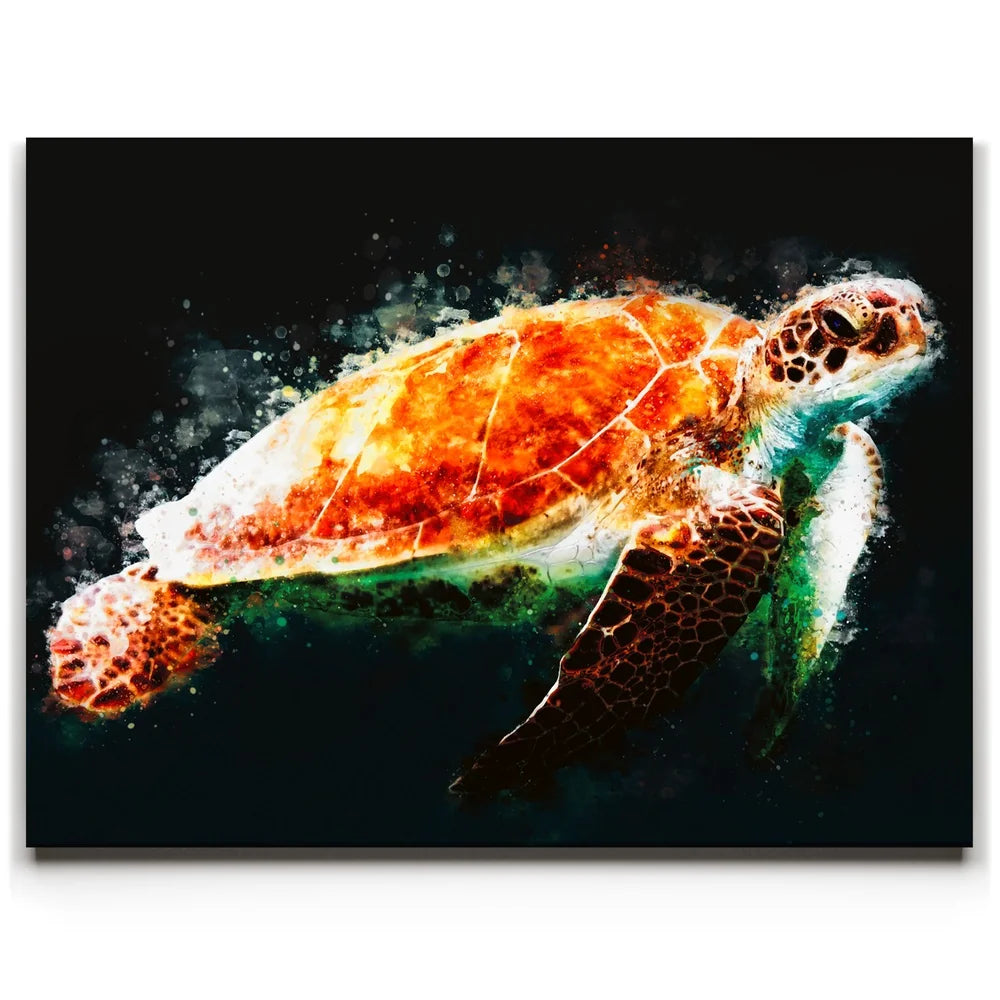 Featured image 1 for Sea Turtle - Watercolor