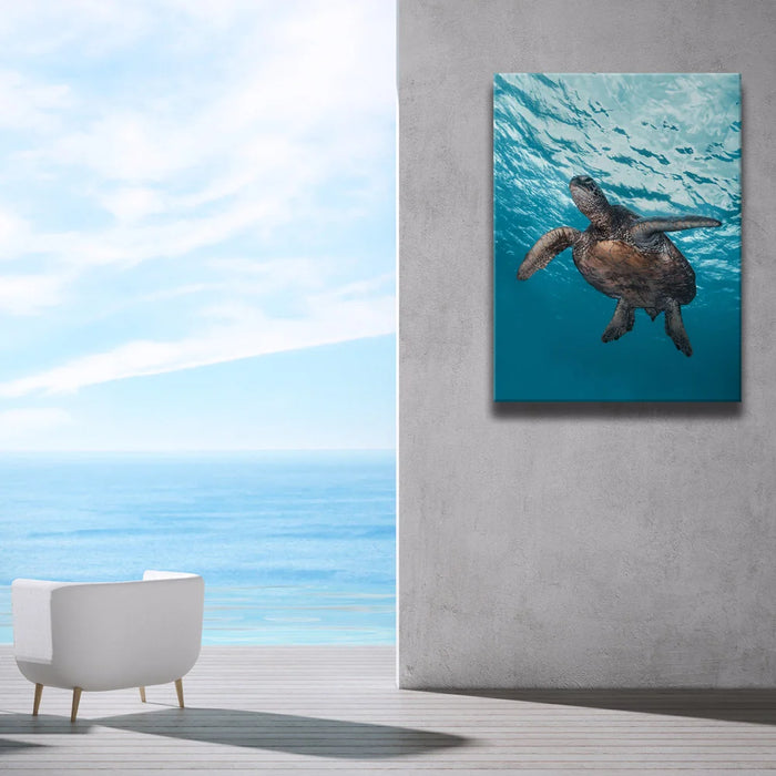 Featured image 2 for Sea Turtle In The Blue, Maui