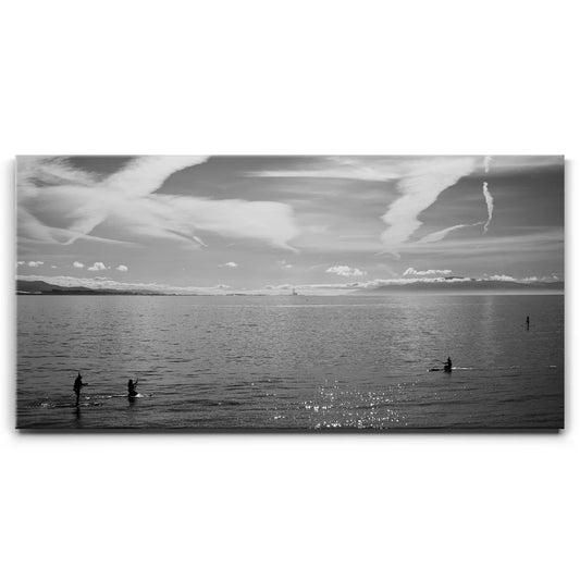 Sea Witches In The Open Ocean, California - B&W