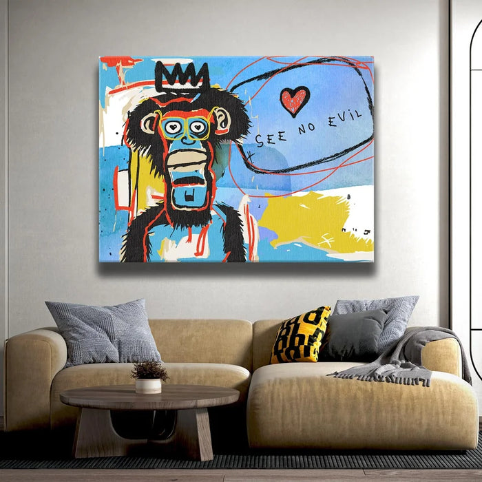 Featured image 2 for See No Evil - Basquiat Style