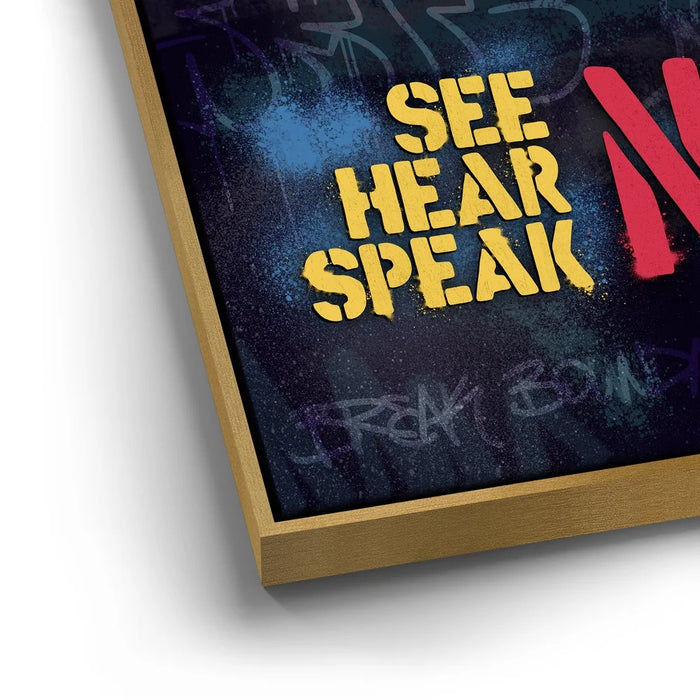 Featured image 12 for See, Hear, Speak No Evil - Graffiti