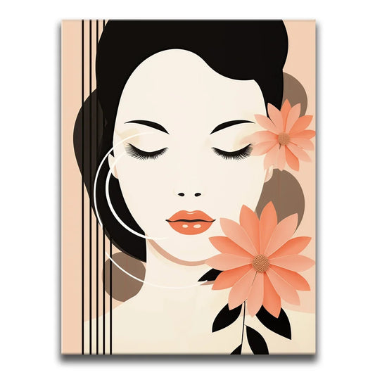 Serenity Beauty Posters, Prints, & Visual Artwork TheGoatWallArt PORTRAIT 18x24 0.75" STANDARD