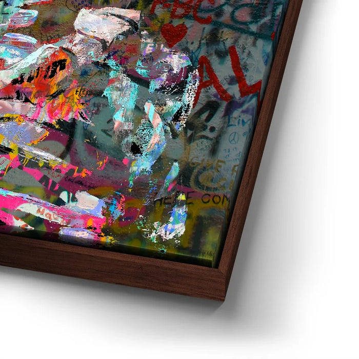 Featured image 14 for Skeleton Smoking - Van Gogh Warhol Mashup