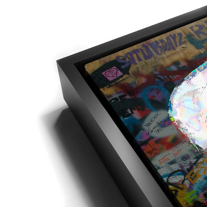 Featured image 11 for Skeleton Smoking - Van Gogh Warhol Mashup