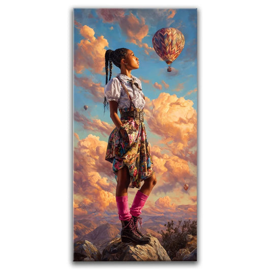 Skybound Soul Posters, Prints, & Visual Artwork TheGoatWallArt PORTRAIT - TALL 15x30 0.75" STANDARD