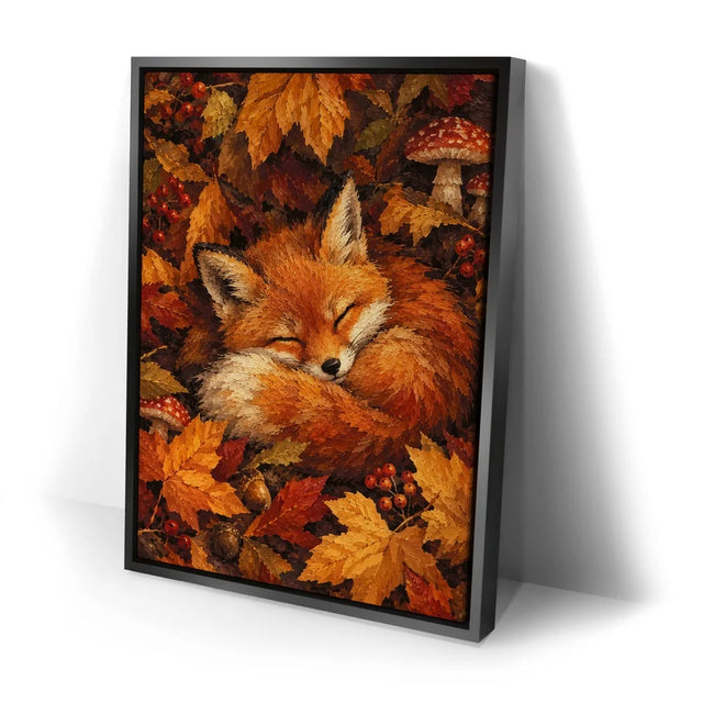 Featured image 2 for Sleeping Autumn Fox