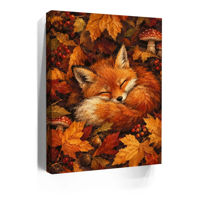 Featured image 3 for Sleeping Autumn Fox