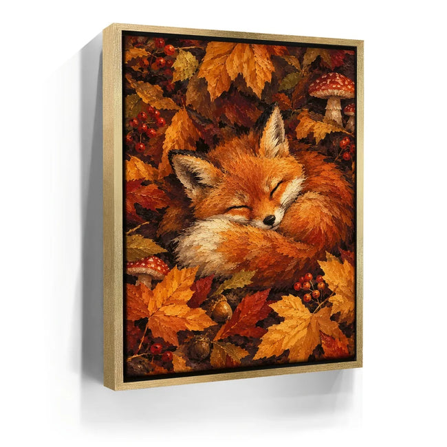 Featured image 8 for Sleeping Autumn Fox