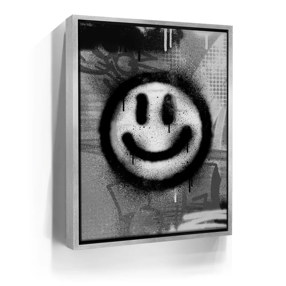 Featured image 8 for Smile - Black and White - Graffiti