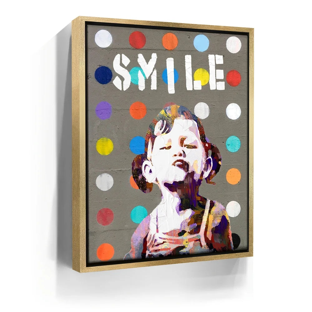 Featured image 7 for Smile Girl - Banksy Warhol Mashup