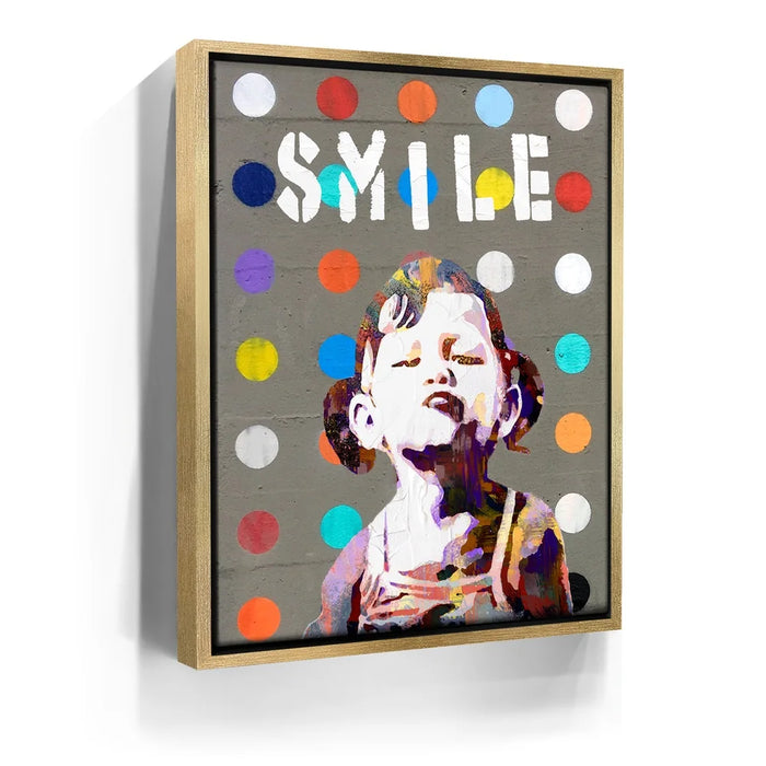 Featured image 7 for Smile Girl - Banksy Warhol Mashup