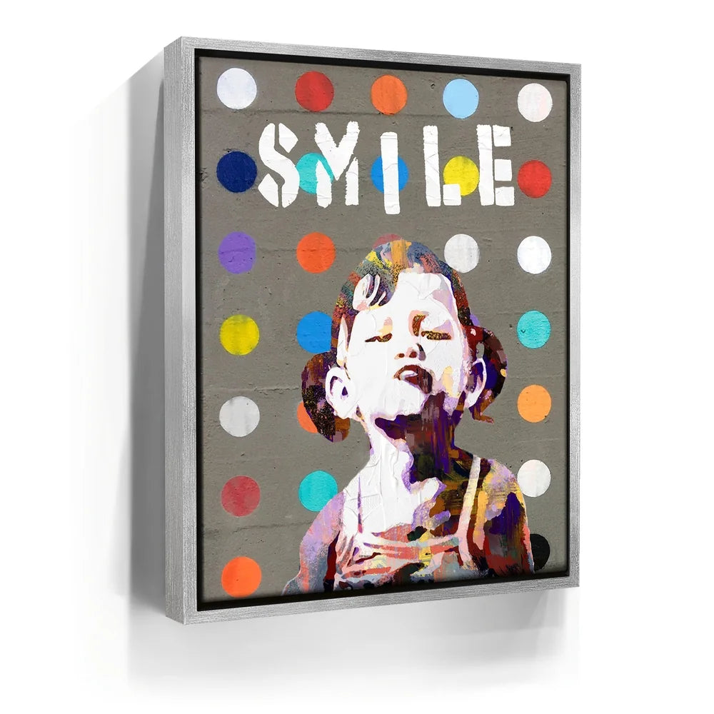 Featured image 8 for Smile Girl - Banksy Warhol Mashup