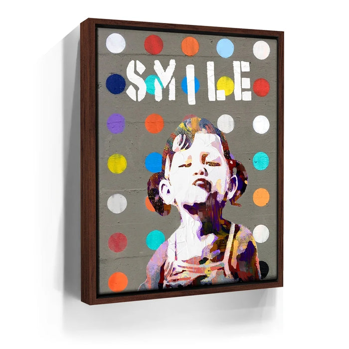 Featured image 10 for Smile Girl - Banksy Warhol Mashup