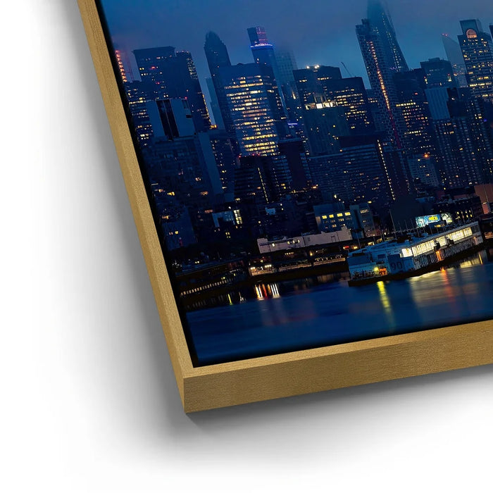 Featured image 12 for Smokey Midtown Manhattan Skyline Panoramic View At Night - 1 Of 2