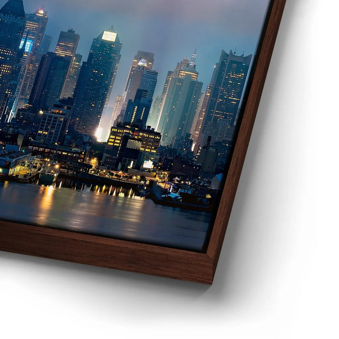 Featured image 14 for Smokey Midtown Manhattan Skyline Panoramic View At Night - 1 Of 2