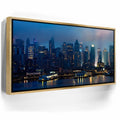 Featured image 7 for Smokey Midtown Manhattan Skyline Panoramic View At Night - 1 Of 2